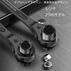 Double-ended Ratchet Wrench with Shino, Claw Type, Hexagonal, Straight Chino,