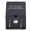 LED Flasher Relay Adjustable Frequency 3 Pin ABS Waterproof Module