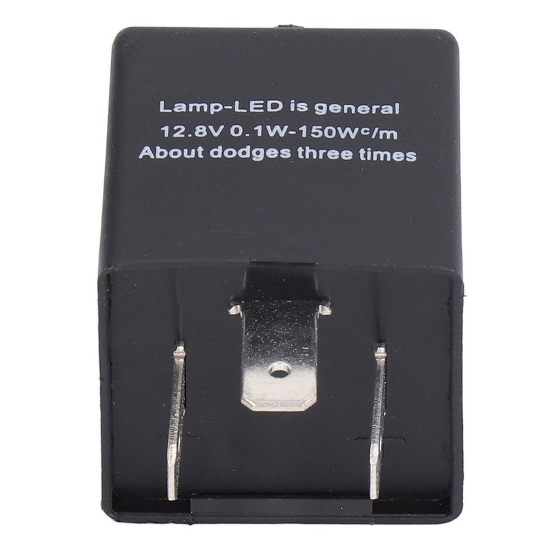 LED Flasher Relay Adjustable Frequency 3 Pin ABS Waterproof Module