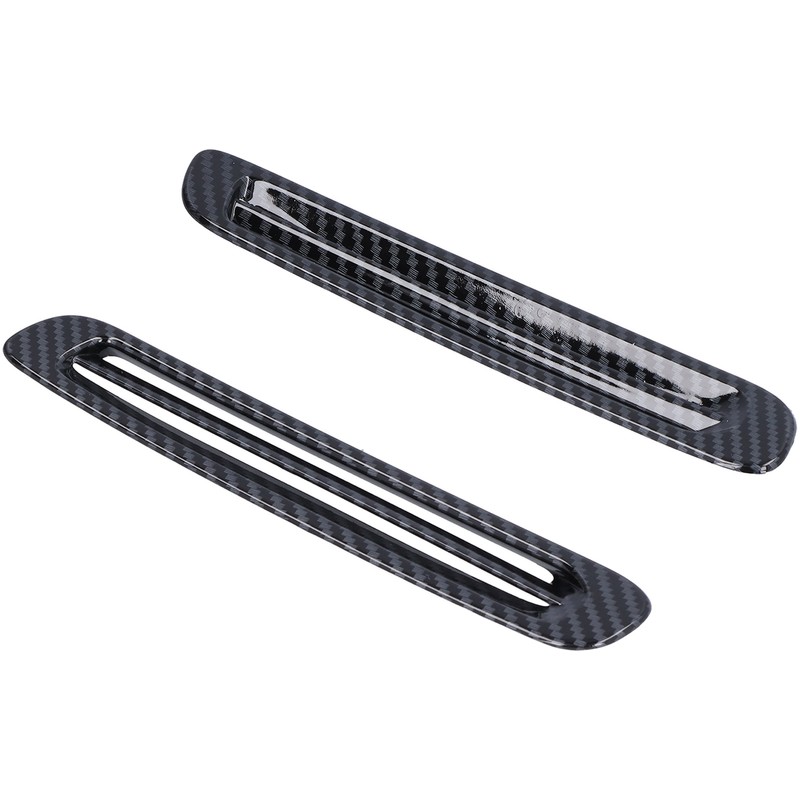 Front Upper Air Vent Trim Carbon Fiber Style Decor Replacement