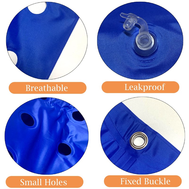 Bedridden Inflatable Seat Cushion Anti-Bedsore Wheelchair Air Seat Pad with