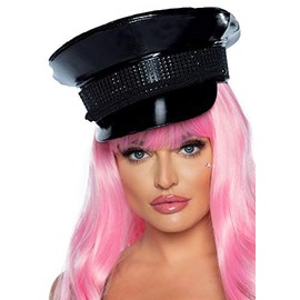 Leg Avenue Kappe-277222001 Black One Size