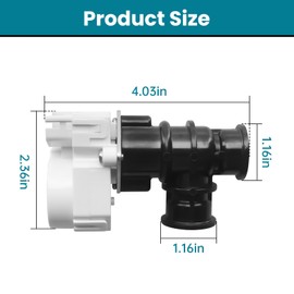 Water Adjustment Valve 30008245A for Navien Tankless Water Heater NPE-A Series