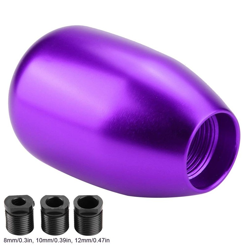 Gear knob Purple + Shift Knobs Car 5 Speed Manual