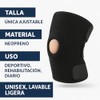 Rodillera de Compresión Ajustable para Meniscos y Ligamentos