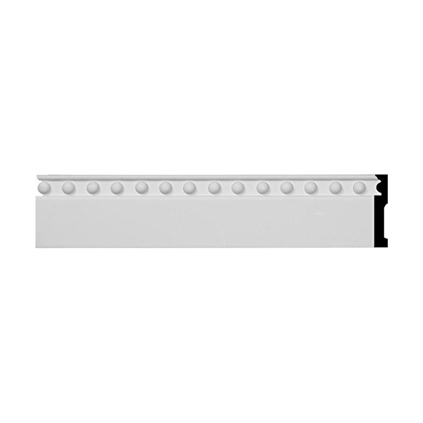 3 7/8"H x 1/2"P x 94 1/2"L Ashford Baseboard Moulding