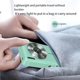 Digital Camera, Upgrade 50MP Full High Definition 1080P Camera with 16x Zoom Anti Shake, Compact Camera for Kid Student Children Teen Girl Boy, Kids Camera with 32GB SD Card (Green)