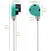 ZING EAR Pull Chain Ceiling Fan Switch 4 Wire 3