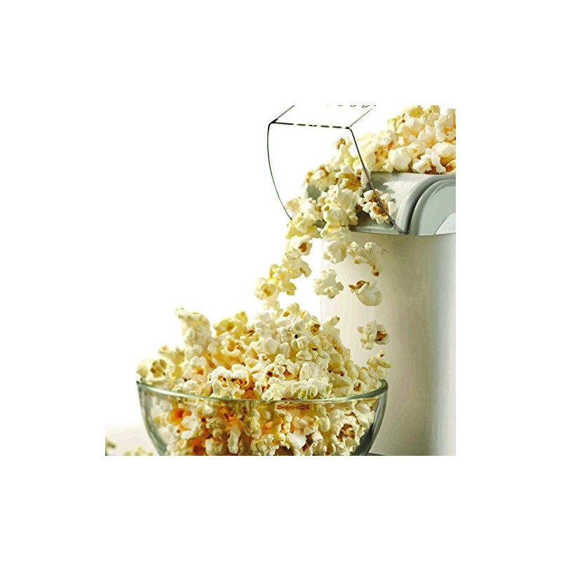 Brentwood PC-486W 8-Cup Hot Air Popcorn Maker, White