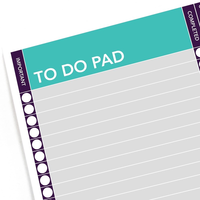 Ashton and Wright - A5 to Do Pad/Daily Schedule Planner/Desk