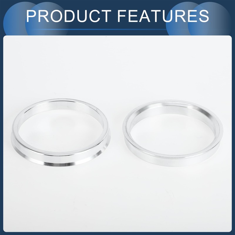 Hub Centric Rings, 64.1mm ID to 72.6mm OD Vehicle Wheel