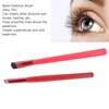 2 Pcs Eyebrow Brush Set Ultra Thin Bevel Multifunctional Makeup