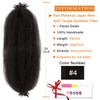 Dark Brown Springy Afro Twist Hair Color 4 24 Inch