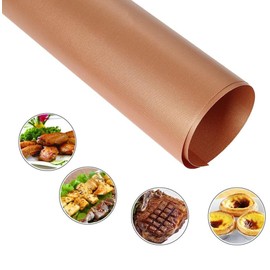 MYBO TV - Non-Stick and Reusable Baking Sheets - Pack of 3 - Ideal for Oven or Grill, Cooking All Types of Food with Ease. Resistant to 500 F