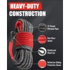 EZUVITA 1/4" x 50ft Synthetic Winch Rope Kit