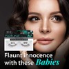 Ardell Ardell natural lashes false eyelashes babies black (4 pack)