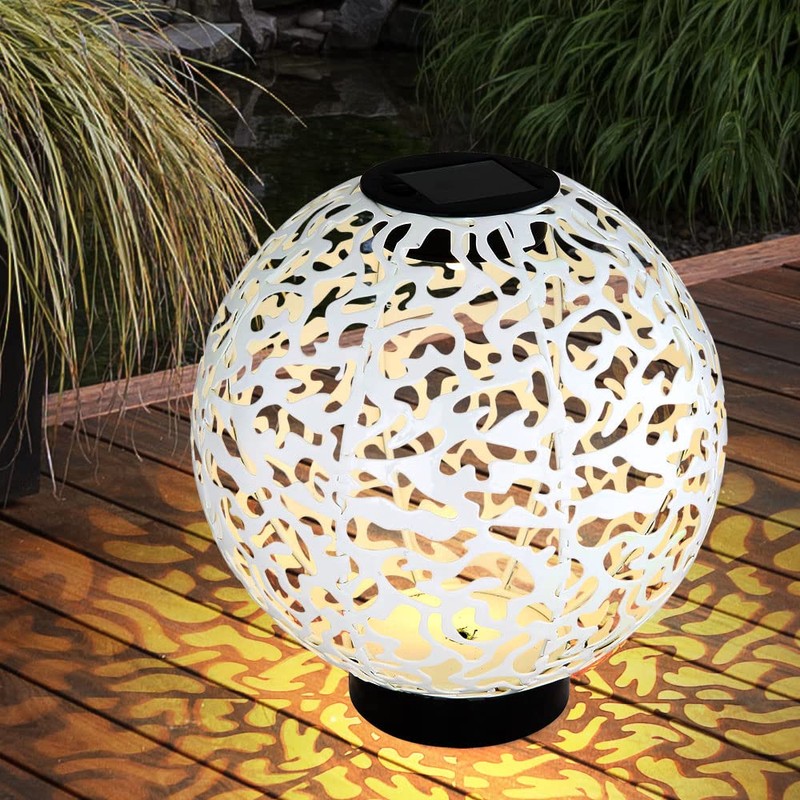 GLOBO LIGHTING Solar Lamp Outdoor Garden Ball LED Solar Ball