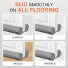 Comfyanno Under Door Draft Stopper - Bottom Door Gap Filler