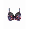 Elomi 4490 Lucie Underwired Plunge Bra - 4490 Cherry Blossom