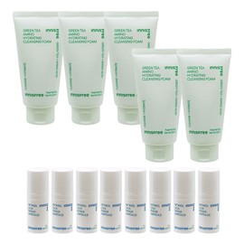 Innisfree Green Tea Amino Moisture Cleansing Foam 150g 5+ / 이니스프리 그린티 아미노 수분 클렌징 폼150g 5개+