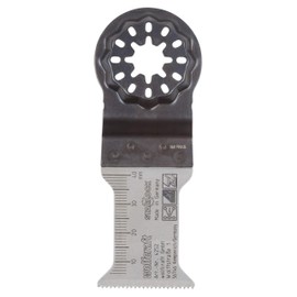 wolfcraft Expert BiM plunge saw blade, Starlock mount, plastic, plasterboard, wood with nails, 4252000