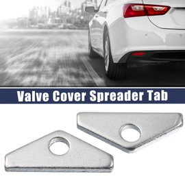 ACROPIX 1-1/2" Valve Cover Spreader Tab Replacement Fit for Big Block Chevy - Pack of 14 Chrome Tone