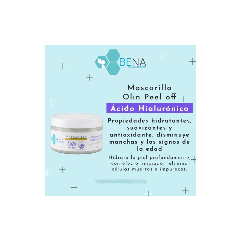 Mascarillas Peel Off Kit Carbon Oro Frutos Baba Caracol Bena