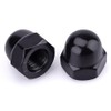 5/16"-18 Hex Head Acorn Cap Nuts, 304 Stainless Steel 18-8
