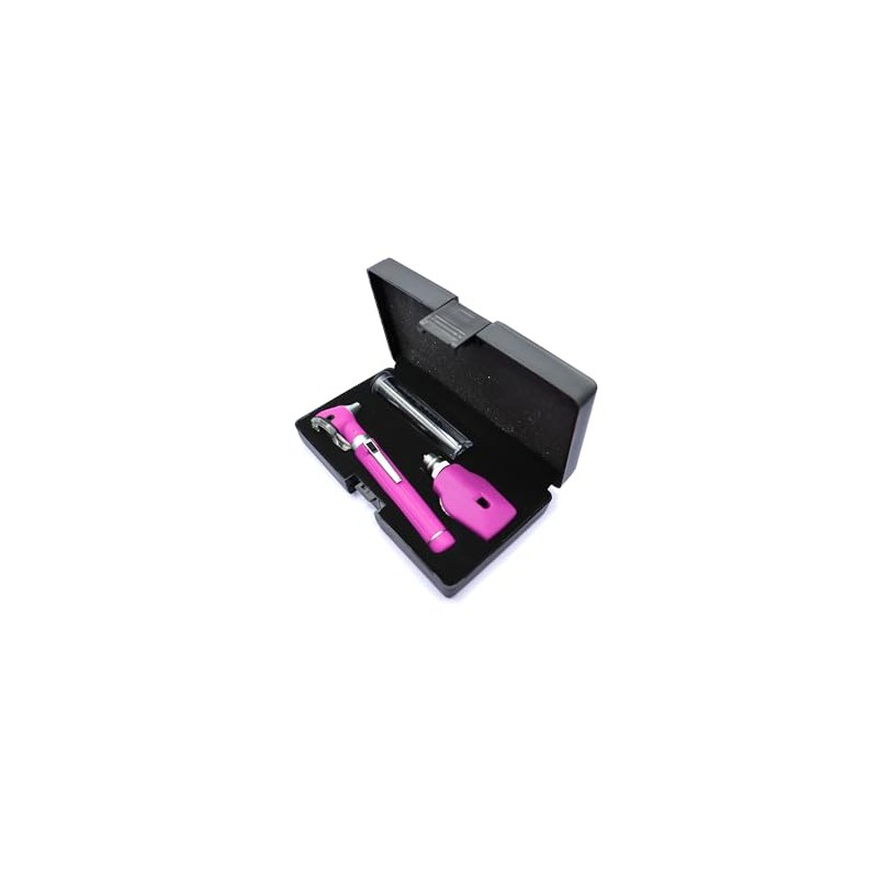 Estuche de Diagnostico Oto/Oftalmo Estuche Rígido, Rosa