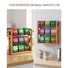 HULISEN 3 Tier Tea Bag Organizer for 120 Tea Bags,