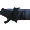 Eiseng DIY Sew Black Genuine Leather Steering Wheel Cover Stitch