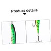 BESPORTBLE 6 Pcs Simulation Lure Bait Durable Fish Shape Bait