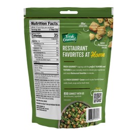 Fresh Gourmet Caesar Crunch Salad Topping, 3oz, 12-Pack – Mini Croutons & Parmesan Cheese Crisps for Salads, Bowls, Potatoes & More – Perfect Crunch & Flavor for Every Meal