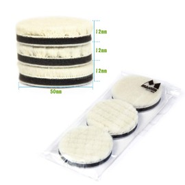 Medoon Car Buffing Pad, Polishing Pad, For Electric Buffers/Polishers, Sponge, 2.0 inches (50 mm), Coarse/Medium/Fine Grade