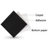 CISSLOR Self Adhesive Carpet Floor Peel Tile Square 30 Pcs