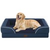 Casa Paw Orthopedic Dog Beds for Large Sized Dogs, Waterproof