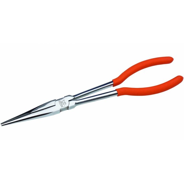 Bahco 158-N Snipe Nose Pliers with Extra Long Tips, Multi-Colour, 280 mm
