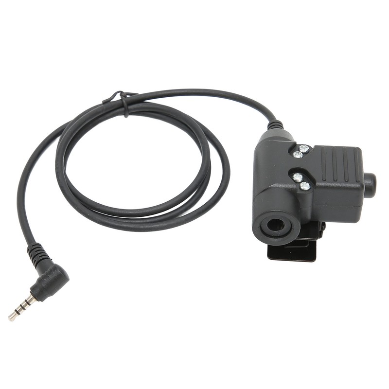 7.1mm Telescopic Throat Microphone Earpiece U94 PTT Suitable for Yaese