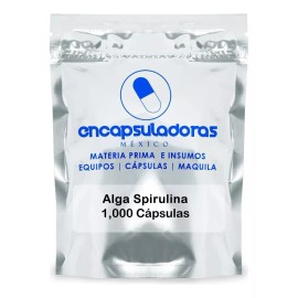 Natsa Alga Spirulina 1,000 Cápsulas, Calidad Premium Sabor Natural