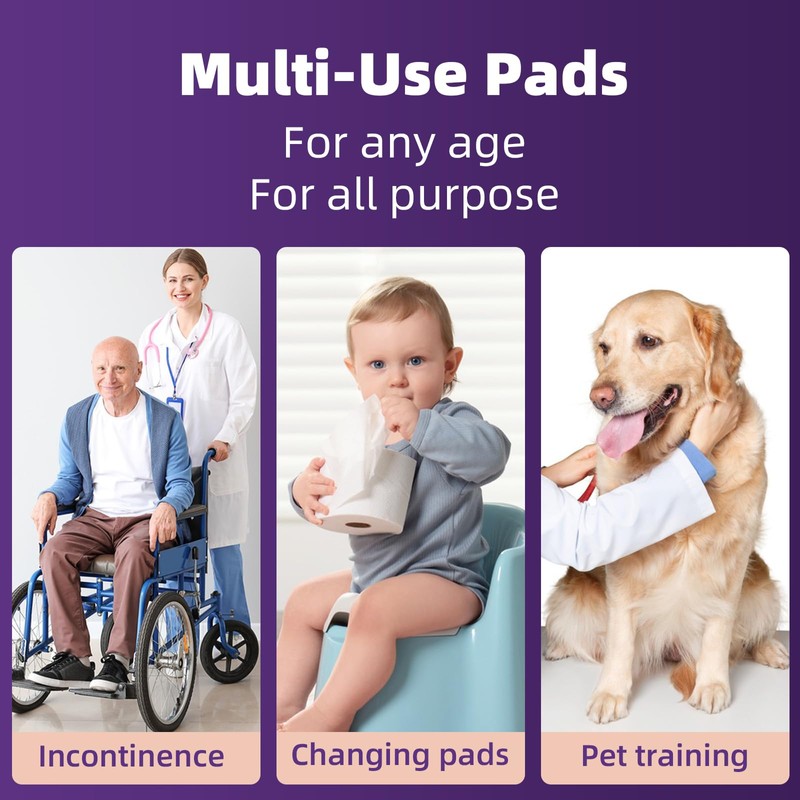 MKISS Bed Pads Disposable 30" x 36" [30 Count] Heavy