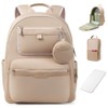 momcozy Diaper Bag Backpack for Travel & Work -Waterproof and