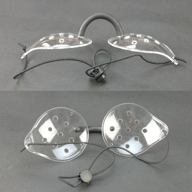 EDWERD Clear Eyes Protect Shield Glasses, Eyes Post-Op Cover Breathable