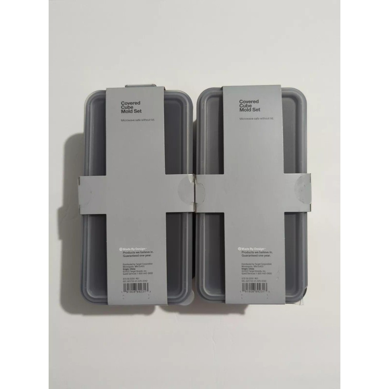 Made by Design 1 Cup Freeze Cube Mold Set New