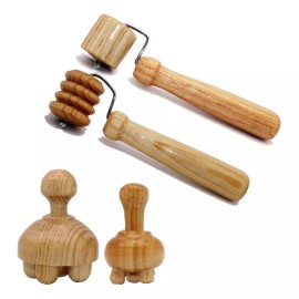 maderoterapia facial Kit De Masajeadores Faciales Maderoterapia Antiarrugas