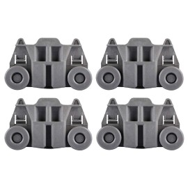 Aftermarket KitchenAid KDFE104DWH1 Dishwasher Lower Dishrack Wheels (4 Pack)