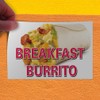 Decal Sticker Multiple Sizes Breakfast Burrito Restaurant Cafe Bar Restaurant