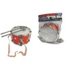Children's Drum Toy with Chopsticks and Shoulder Strap Marching Drum