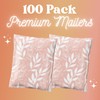Graceful Mailers Poly Mailers 10x13 100 Pack, Waterproof & Tear