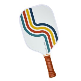Super Fly Goods Pickleball Paddle Association Approved Rackets Honeycomb Core, Fiberglass Exterior, Comfort Grip Premium & Lightweight (Mountain Wave)