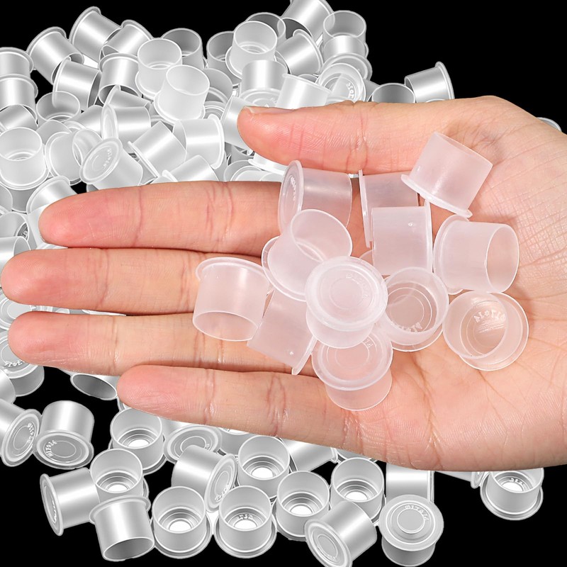 1000 Pcs Tattoo Ink Cups with Large Wide